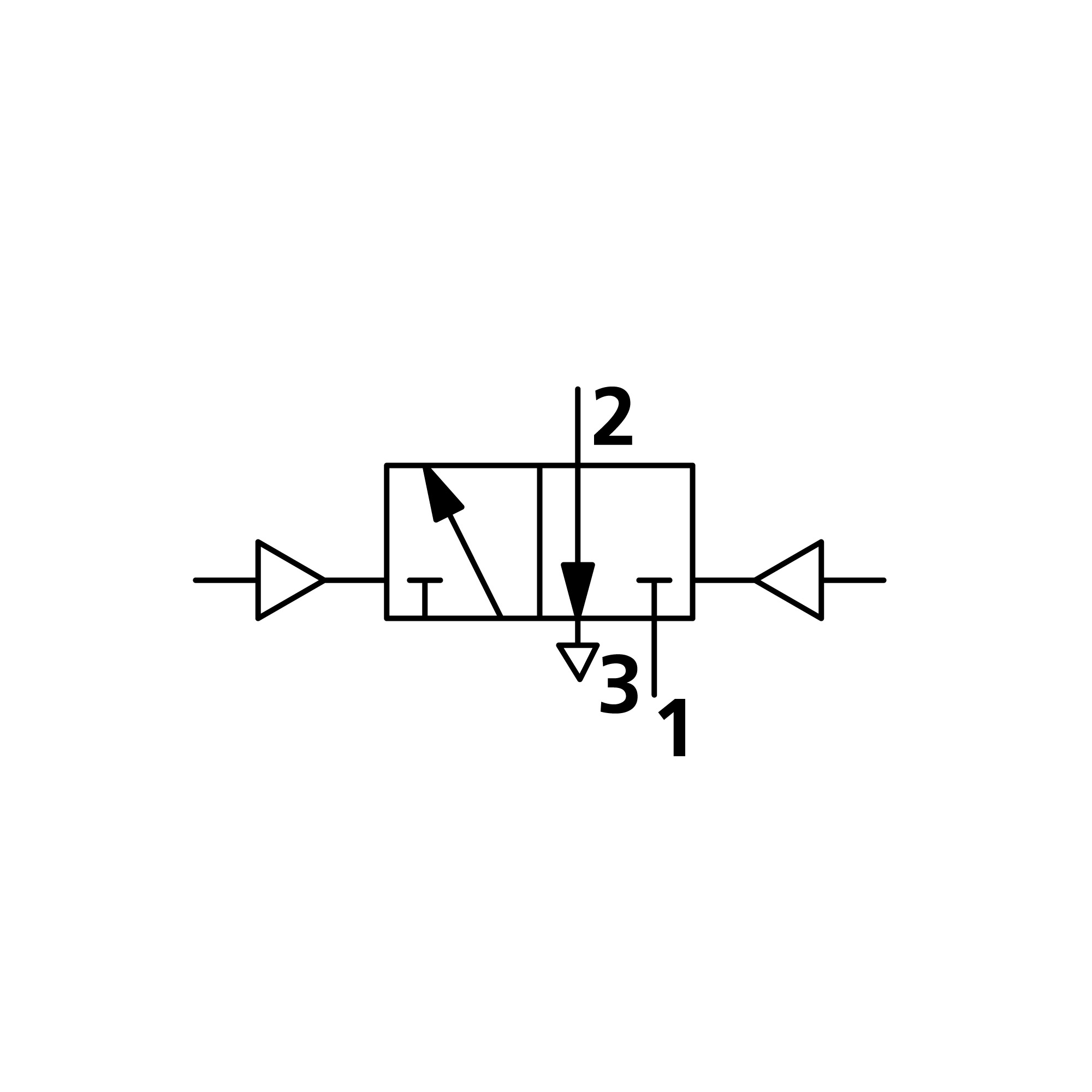 3/2-Wegeventil Tieftemp., pneumatisch, bistabil, Anschluss G 1/4 - kommt direkt von HUG Technik 😊