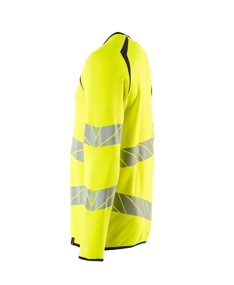 MASCOT® ACCELERATE SAFE Sweatshirt  Gr. 2XL/ONE, hi-vis gelb/schwarzblau - erhältlich bei ✭ HUG Technik ✓