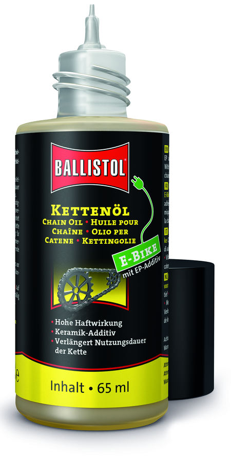 Ballistol® E-Bike Kettenöl, 65 ml EURO - bei HUG Technik ☆