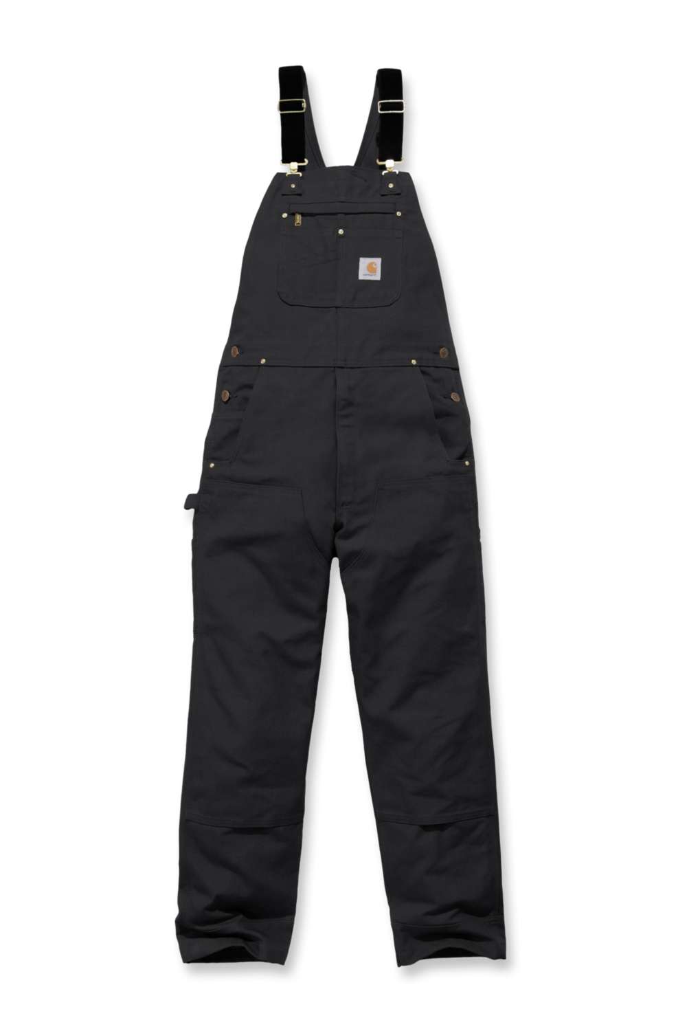 carhartt® Herren-Latzhose BIB Latzhose black Flach  - jetzt NEU bei HUG Technik  😊