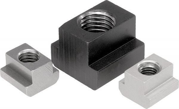 Mutter für T-Nut M04 Aluminium, blank, DIN508, BT=6 - K0377.204 - bei HUG Technik ♡