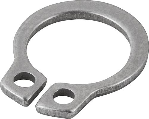 Sicherungsring für Wellen DIN471, D1=4 Edelstahl blank - K1938.040401
