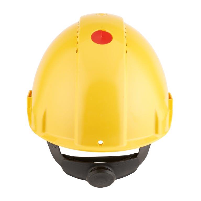 3M™ G3000 Schutzhelm Uvicator, G30NUY gelb, belüftet, mit Schweissband - bei HUG Technik ☆