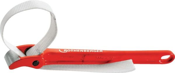 ROTHENBERGER Bandschlüssel (Gurtrohr- und Armaturenzange) 8 Zoll 220 mm - bei HUG Technik ☆