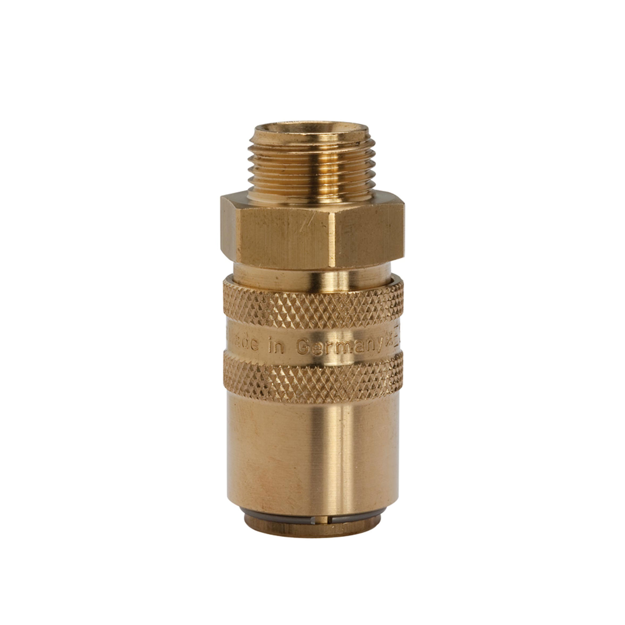 Temperierkupplung DN 9 mit Außengewindeanschluss, M16x1,5 gerade 🖤 bei HUG Technik ✓