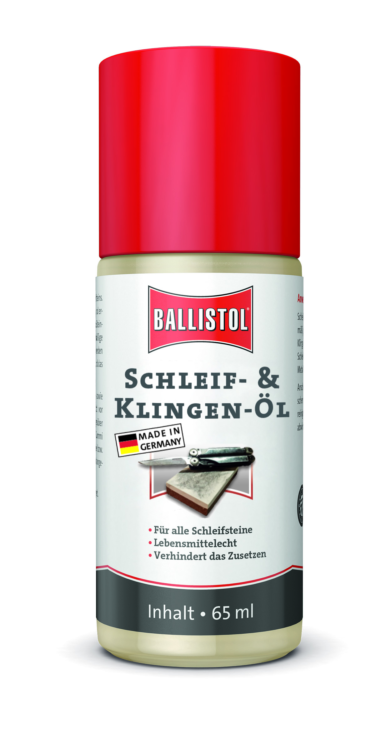 Ballistol Schleif- und Klingen-Öl Flasche 65 ml