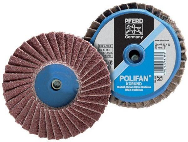 PFERD Mini-Polifan COMBIDISC 50 mm K 40 Korund - bei HUG Technik ♡ PFERD Mini-Polifan COMBIDISC 50 mm K 40 Korund - bei HUG Technik ♡