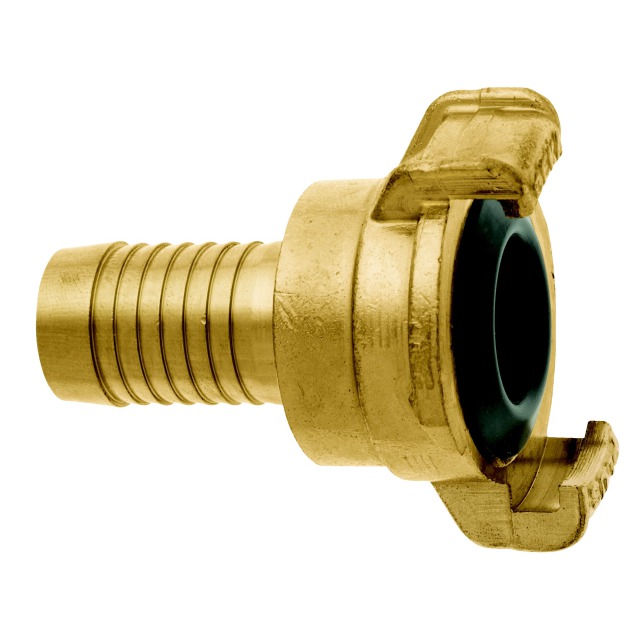 GEKA® plus-Schlauchstück »2000« 1/2 - 13mm Messing, drehbar - direkt von HUG Technik ✓