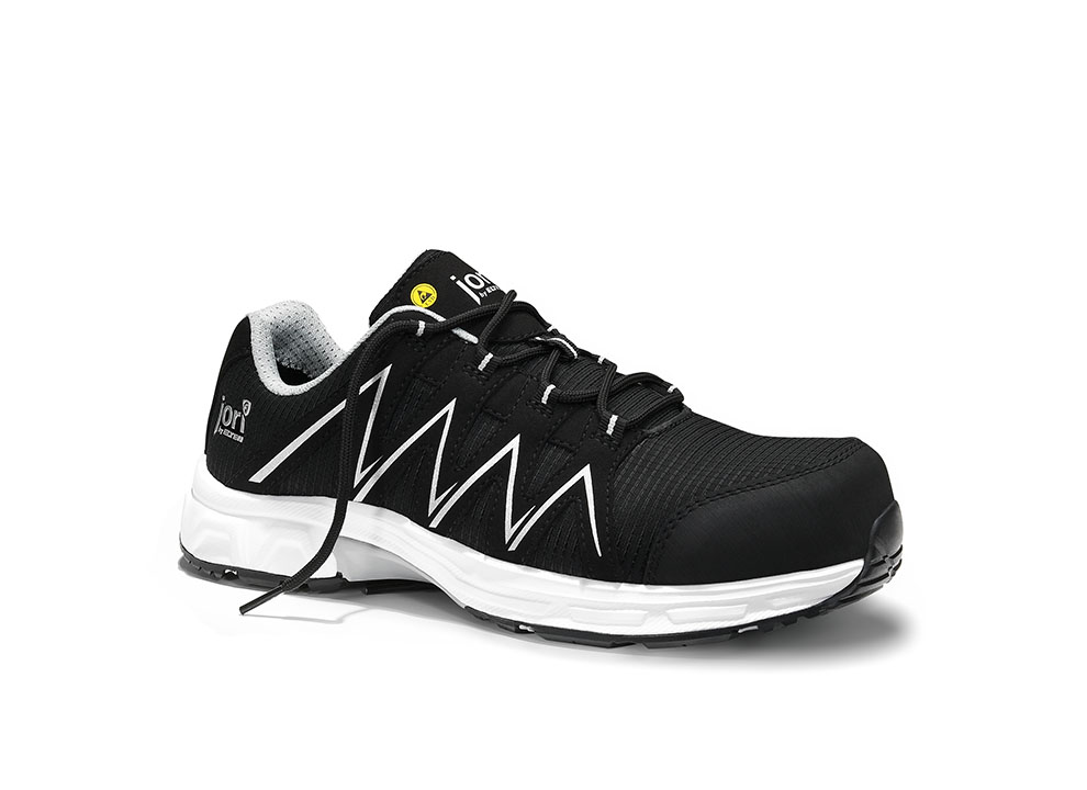 JORI Sicherheitshalbschuh, SPEEDY black- silver Low ESD S3, 12161 - gibt’s bei HUG Technik ✓