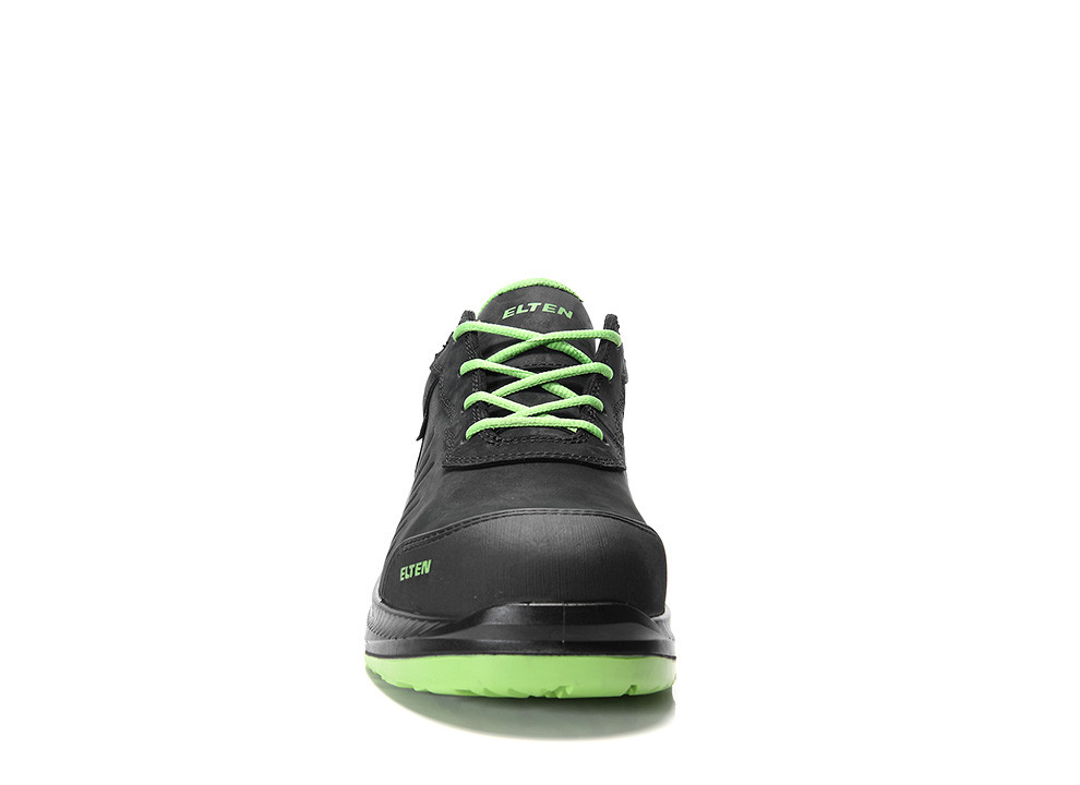 ELTEN® Sicherheitshalbschuh STEWART XXG Pro GTX black-green Low ESD S3 HI CI - kommt direkt von HUG Technik 😊