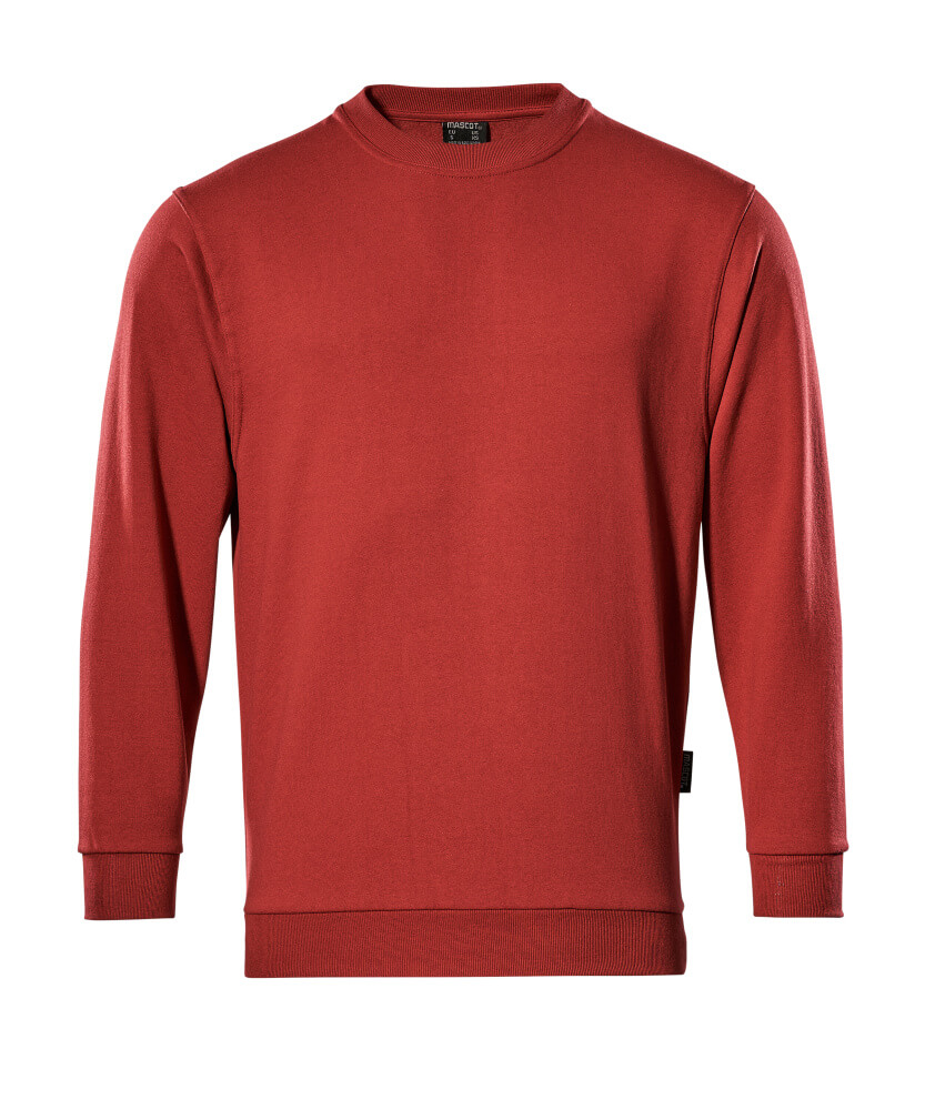 MASCOT® CROSSOVER Sweatshirt »Caribien« Gr. 2XL, rot - bei HUG Technik ♡