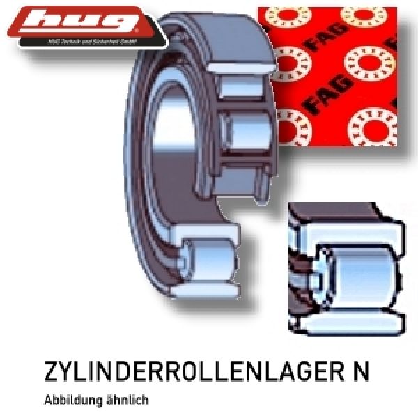 Zylinderrollenlager N202-E-TVP2 von FAG 15x35x11 mm - bei HUG Technik ✭