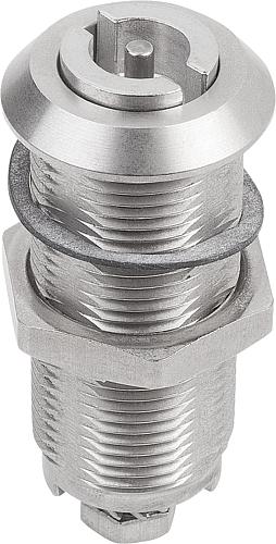 Drehriegel mit verlängertem Gehäuse, Edelstahl - K1352 - erhältlich bei ✭ HUG Technik ✓