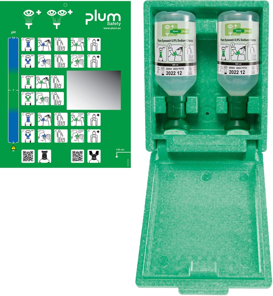 Plum Augenspülstation »4650« mit 2 x 500 ml - bei HUG Technik ✭ Plum Augenspülstation »4650« mit 2 x 500 ml - bei HUG Technik ✭