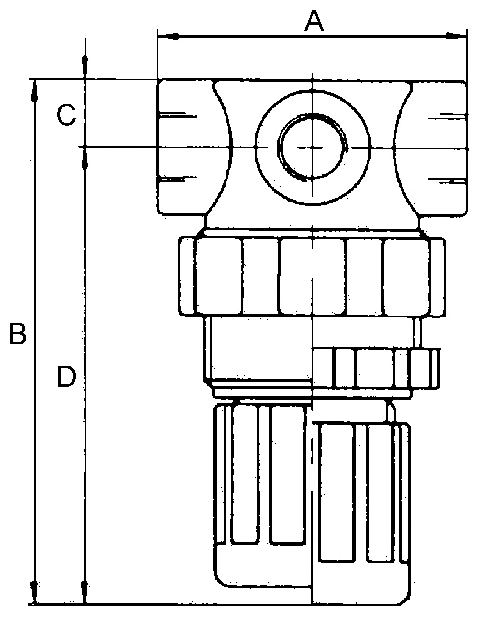 Druckbegrenzungsventil, inkl. Manometer, G 1/4, 0,1 - 2,0 bar - bei HUG Technik ✭