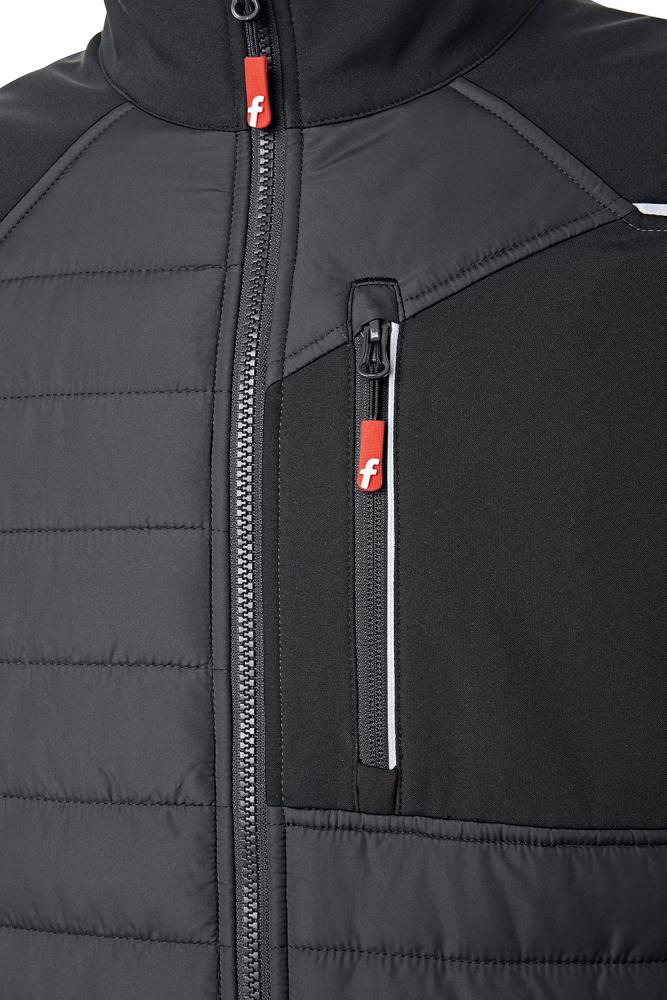 FORTIS Elements Hybrid-Steppjacke, schwarz - jetzt NEU bei HUG Technik  😊