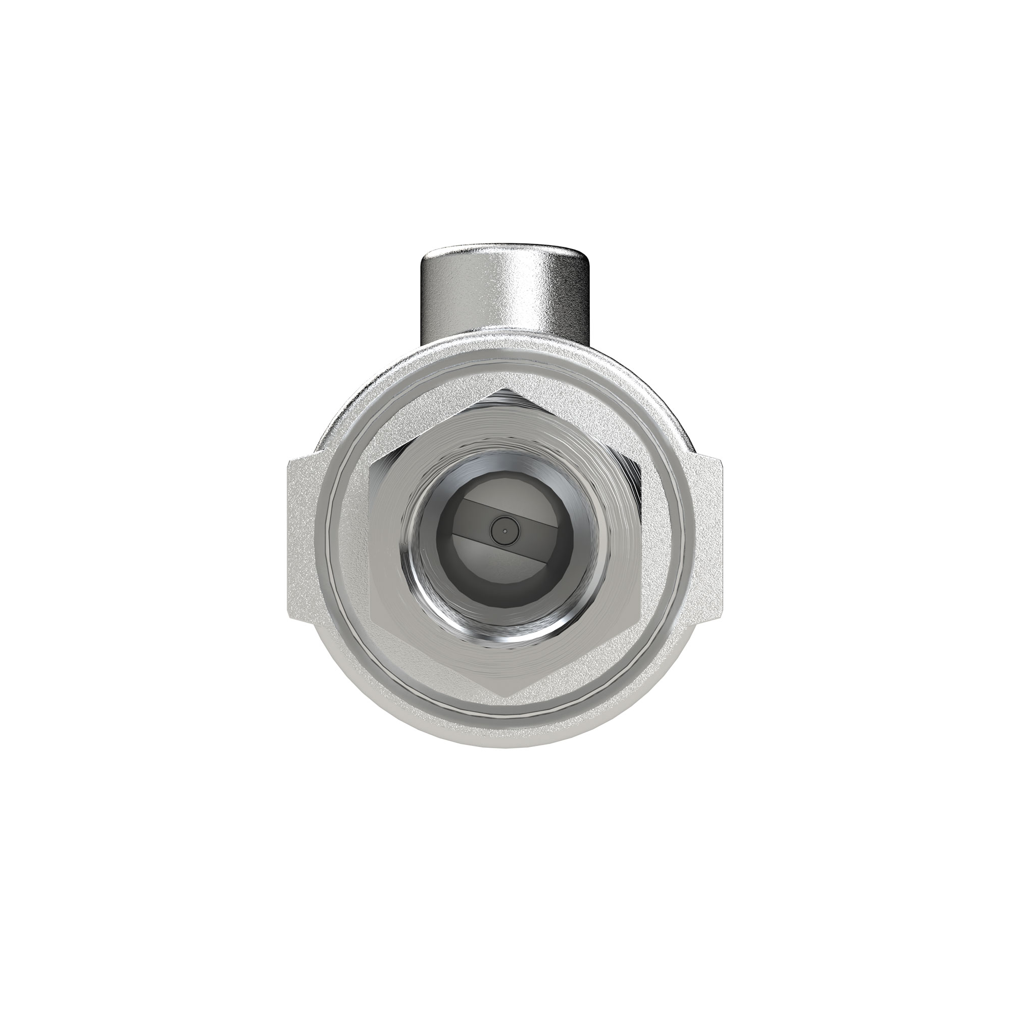 Koaxialventil, pneumat. bet. einfachwirkend NC, Messing vernickelt FKM, Rp 1 1/4 - kommt direkt von HUG Technik 😊