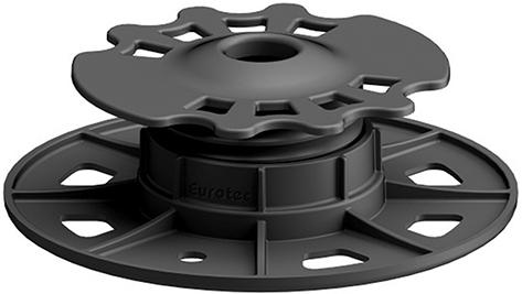 Eurotec® Verstellfuß SL BASE L Aufbauhöhe: 67 - 117 mm - bei HUG Technik ✭
