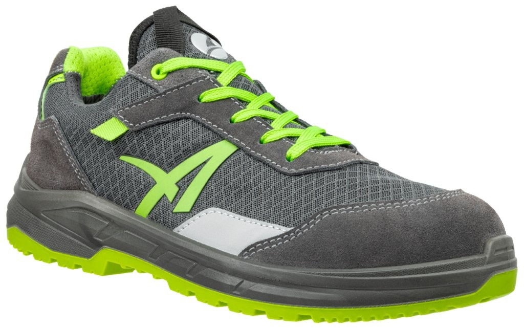 Albatros AXIS GREEN Sicherheitshalbschuh vorne 1