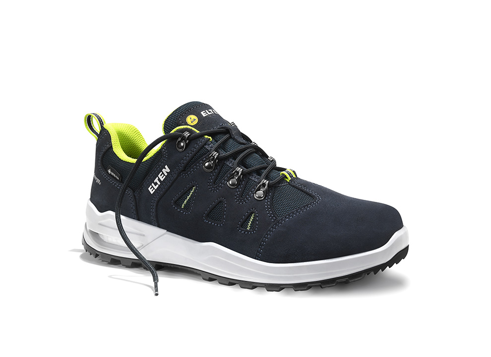 ELTEN® Berufshalbschuh RILEY XXF GTX blue-lime Low ESD O2 WR CI ELTEN® Berufshalbschuh RILEY XXF GTX blue-lime Low ESD O2 WR CI
