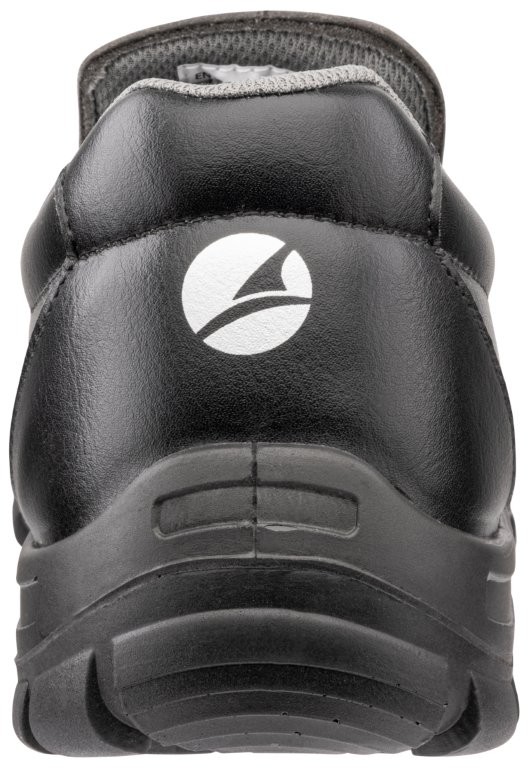 Albatros PURE BLK Sicherheitshalbschuh hinten.