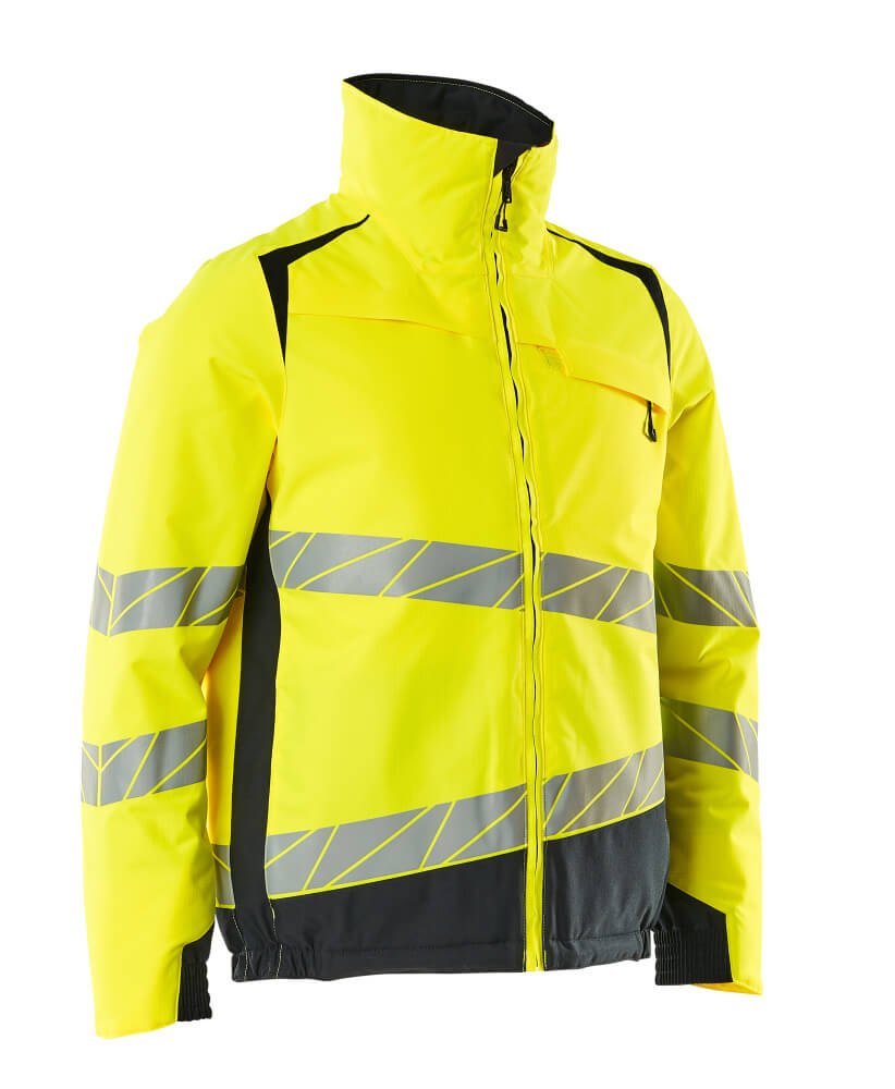 MASCOT® ACCELERATE SAFE Winterjacke  Gr. 2XL, hi-vis gelb/schwarzblau - direkt bei HUG Technik ✓