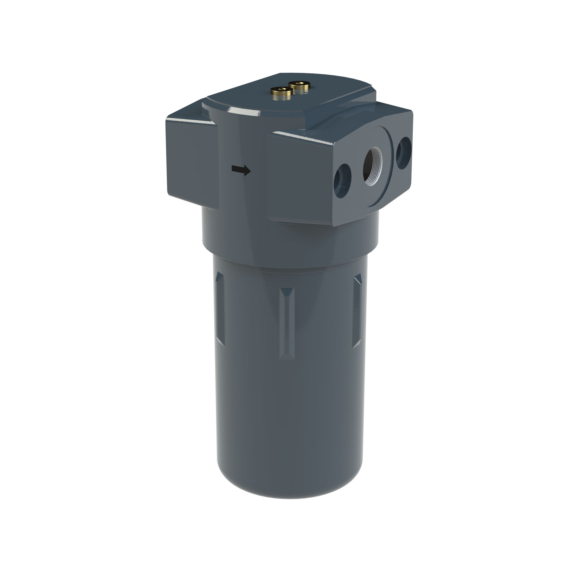 Aktivkohlefilter ohne Differenzdruckmanometer, 0,003 mg/m³, G 1/4 - gibt’s bei ☆ HUG Technik ✓