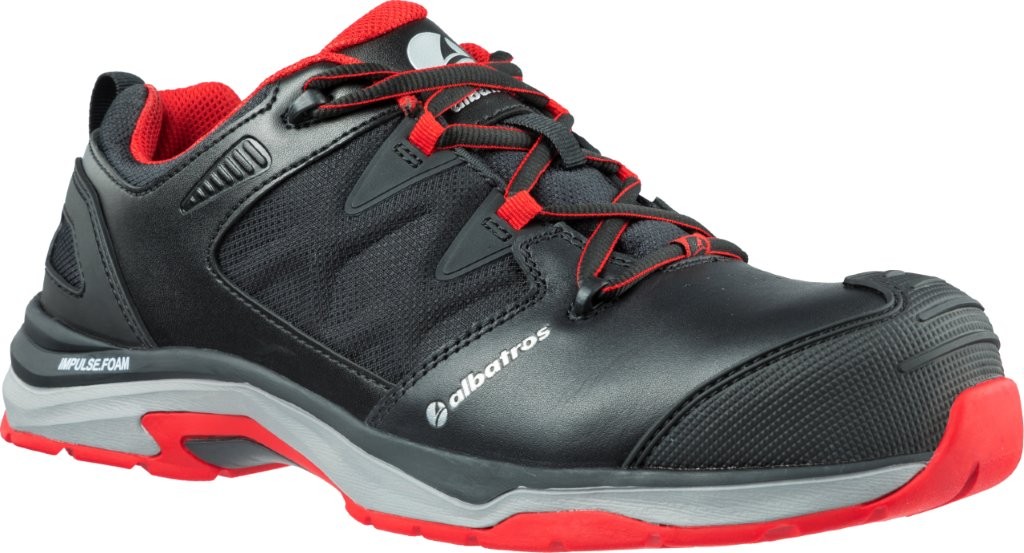Albatros ULTRATRAIL BLACK Sicherheitshalbschuh vorne 1