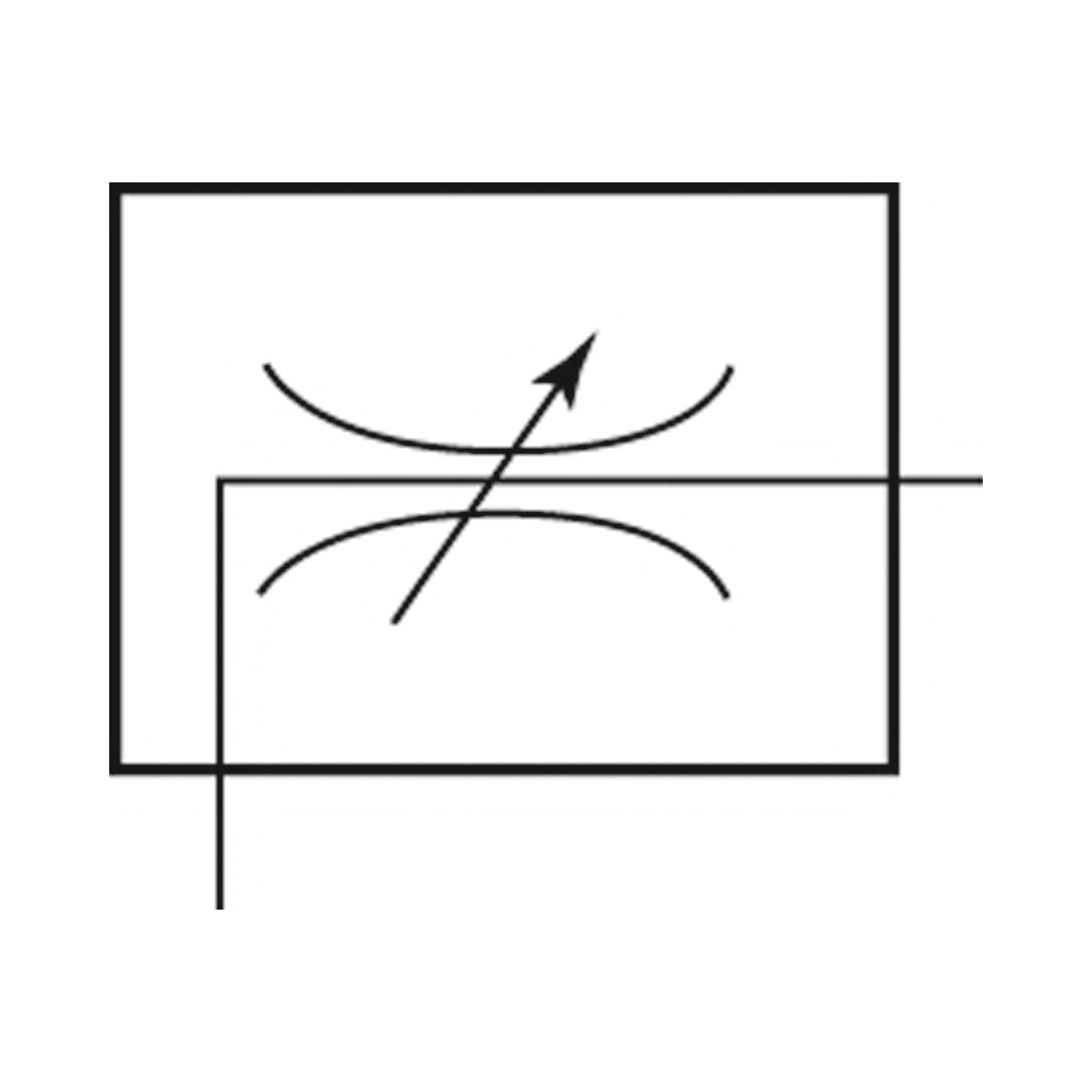 Drosselventil, beidseitig, Schlauch-Schlauch, Schl.-Ø 8 - erhältlich bei ♡ HUG Technik ✓