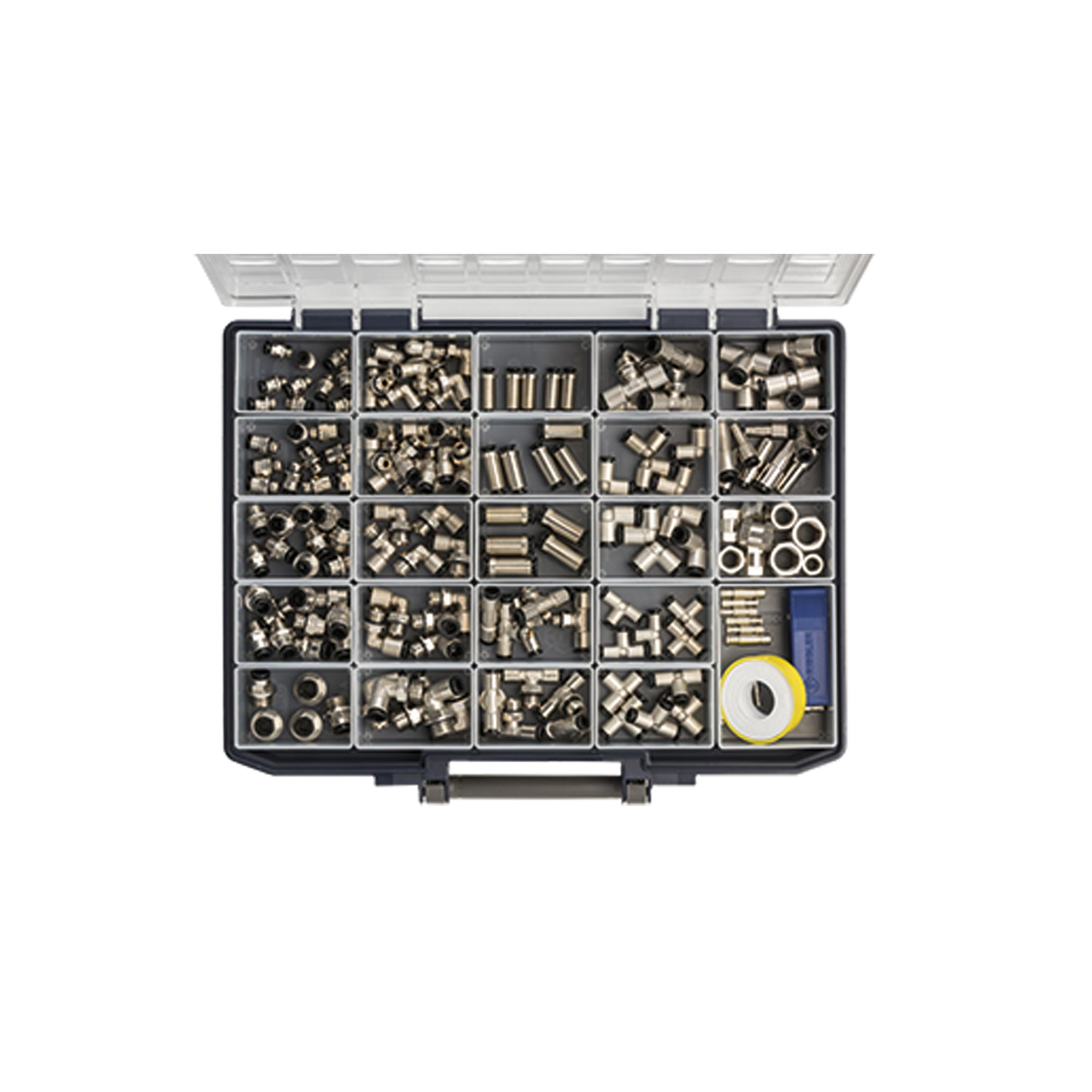 Sortimentsbox Schnellsteckverbindungen »click-clock« - bekommst Du bei ★ HUG Technik ✓