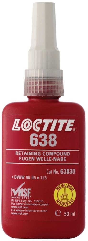 Loctite® 638 Buchsen-Lagerklebstoff - erhältlich bei ✭ HUG Technik ✓