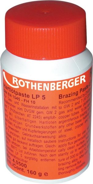 ROTHENBERGER Hartlötpaste LP 5 160g - gibt’s bei HUG Technik ✓ ROTHENBERGER Hartlötpaste LP 5 160g - gibt’s bei HUG Technik ✓