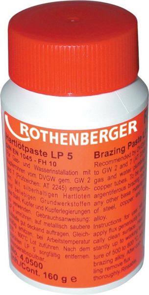 ROTHENBERGER Hartlötpaste LP 5 160g - gibt’s bei HUG Technik ✓