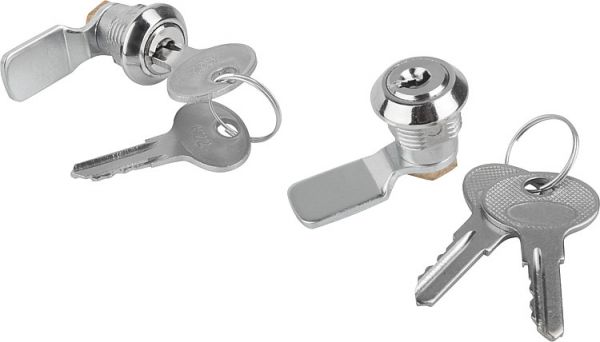 Drehriegel kleine Ausführung Zink Schlüssel - K0520.131 - bekommst Du bei ★ HUG Technik ✓