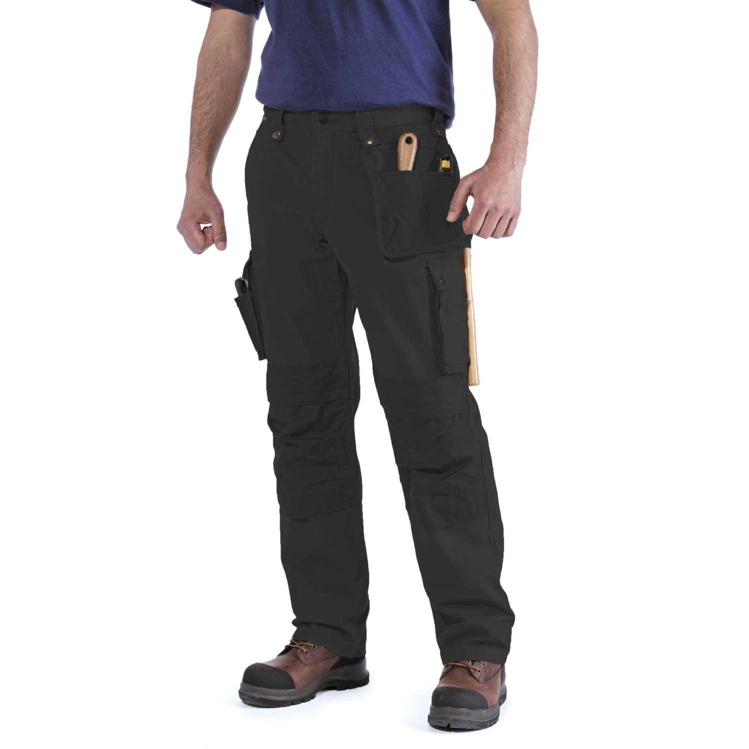 carhartt® Herren Arbeitshose EMEA MULTIPOCKET RIPSTOP PANT, black - erhältlich bei ♡ HUG Technik ✓