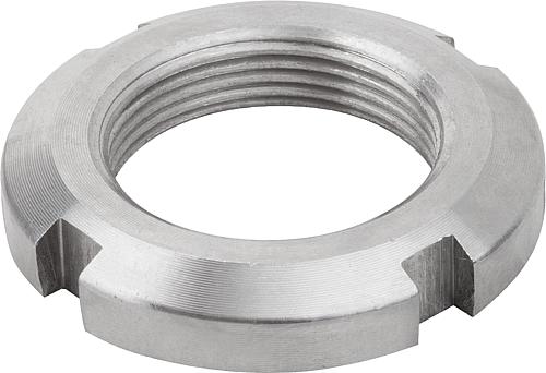 Nutmutter DIN981 M10X0,75, D2=18, H=4, Stahl blank - K2060.0010