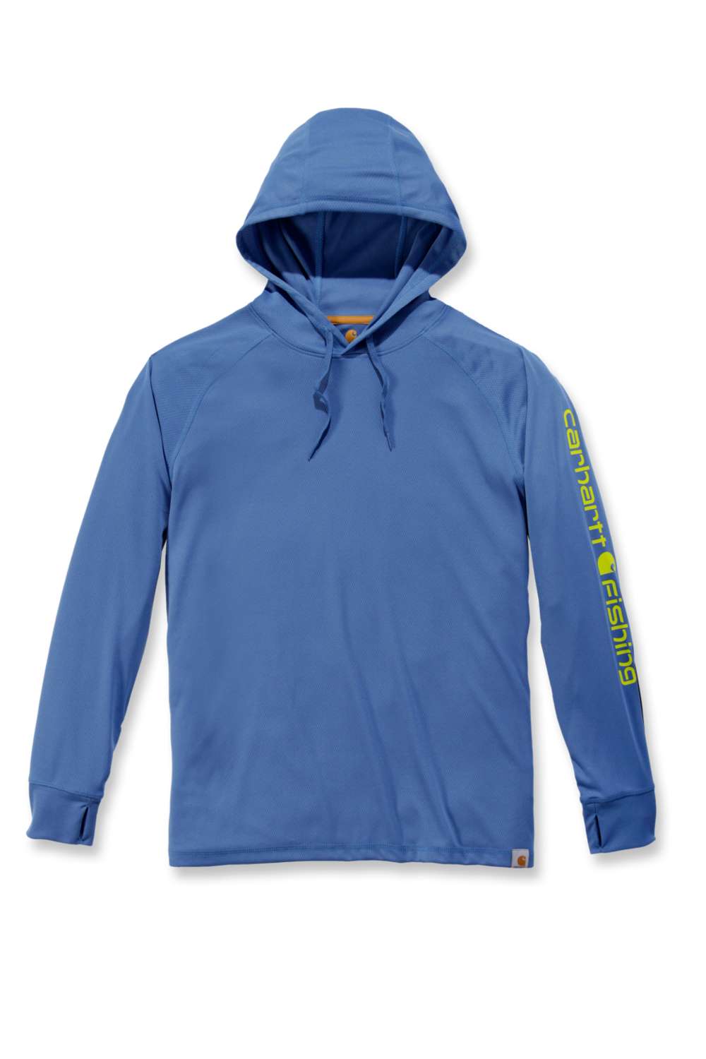 carhartt® Herren Angler-Hoodie FISHING HOODED T-SHIRT L/S, federal blue - direkt von HUG Technik ✓