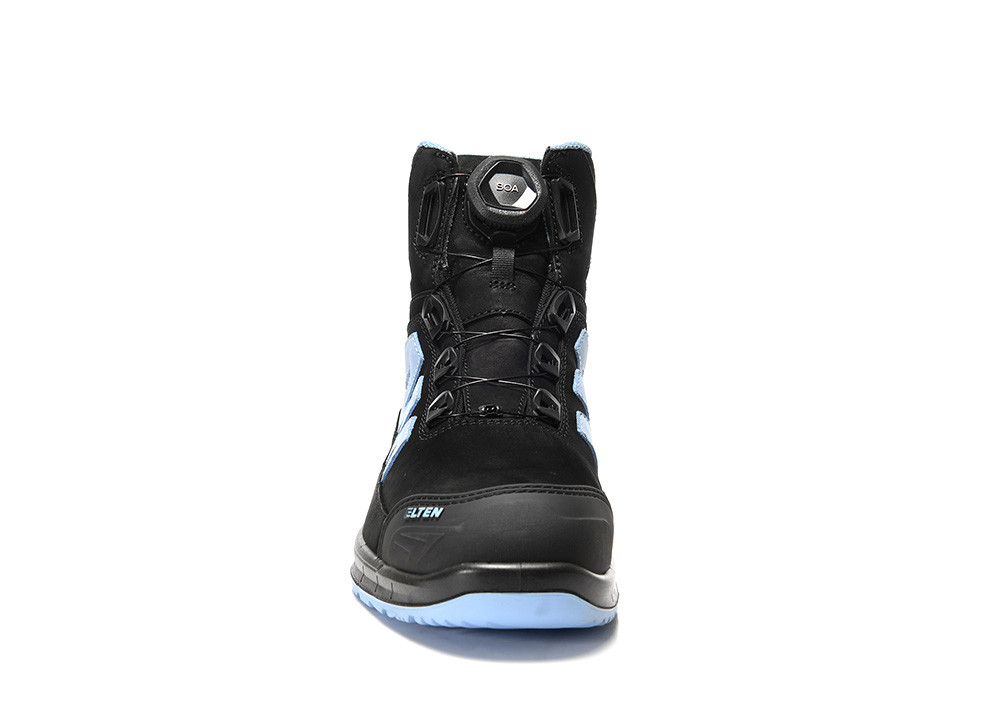ELTEN® Sicherheitsstiefel, MARTEN XXSports Pro BOA® black-blue Mid ESD S3, 768141 - bei HUG Technik ☆