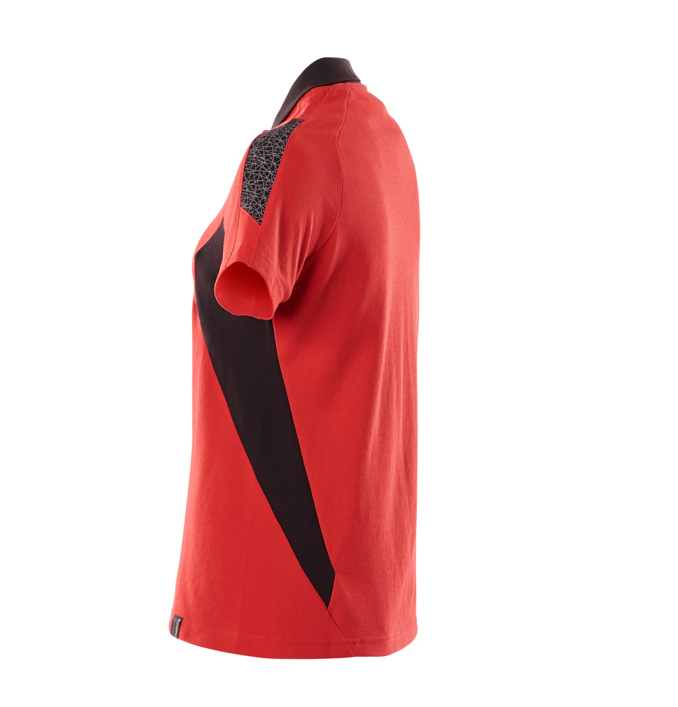 MASCOT® ACCELERATE Polo-Shirt  Gr. 2XL/ONE, verkehrsrot/schwarz - jetzt NEU  bei ✭ HUG Technik ✓