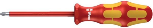Wera® Schraubendreher für Plus-Minus-Schrauben VDE isoliert 162i PZ/S 1 x 80mm - direkt bei HUG Technik ✓