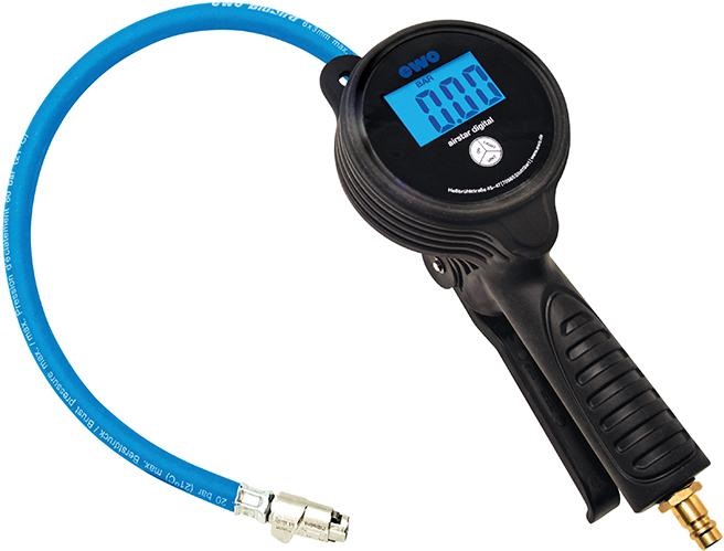 ewo Reifenfüllmesser »airstar« digital ungeeicht 0-12 bar, Quickstecker - bekommst Du bei ★ HUG Technik ✓