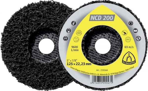 KLINGSPOR Grob-Reinigungsscheibe 115x22,2mm - bei HUG Technik ✓ KLINGSPOR Grob-Reinigungsscheibe 115x22,2mm - bei HUG Technik ✓