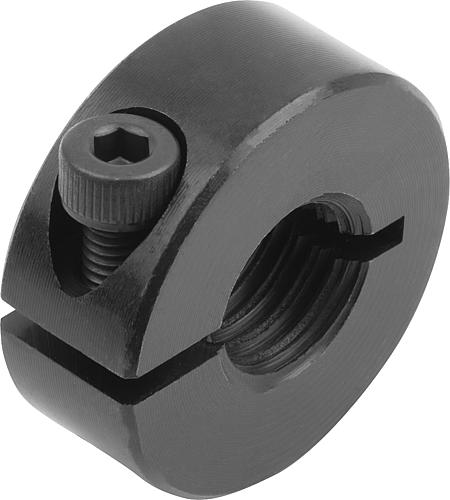 Klemmring mit Gewinde Stahl M04X16, B=9 - K0986.0401 - gibt’s bei HUG Technik ✓