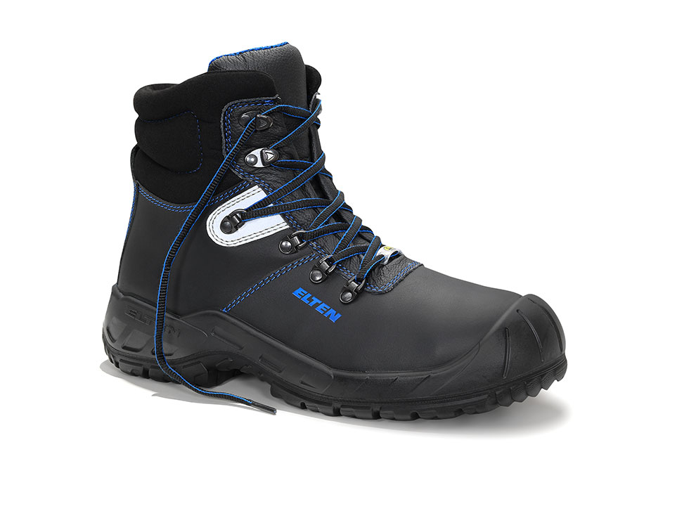 ELTEN® Sicherheitsstiefel ALESSIO Steel Rubber XW Mid ESD S3, 767761 - bei HUG Technik ☆