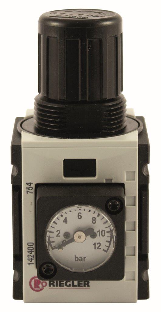 Druckregler »FUTURA-mini«, Kompaktmanometer, BG 0, G 1/4, 0,1-4 bar - kommt direkt von HUG Technik 😊