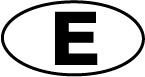 Länderkennzeichen E, Spanien