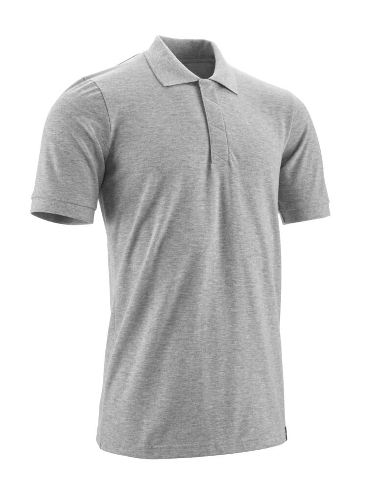 MASCOT® CROSSOVER Polo-Shirt  Gr. 2XL/ONE, grau-meliert - jetzt NEU  bei ✭ HUG Technik ✓