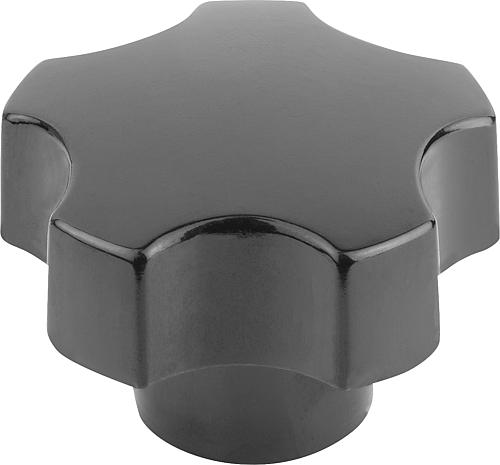 Fünfsterngriff M06, D=40 - K0185.4006 - erhältlich bei ✭ HUG Technik ✓
