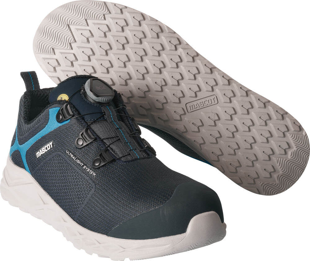 MASCOT® FOOTWEAR CARBON Sicherheitsschuhe SB-P Gr. 36, schwarzblau/azurblau - erhältlich bei ♡ HUG Technik ✓