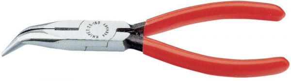KNIPEX® Radiozange poliert gewinkelt 160 mm - erhältlich bei ✭ HUG Technik ✓